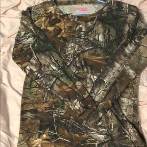 Long sleeve camouflage shirt